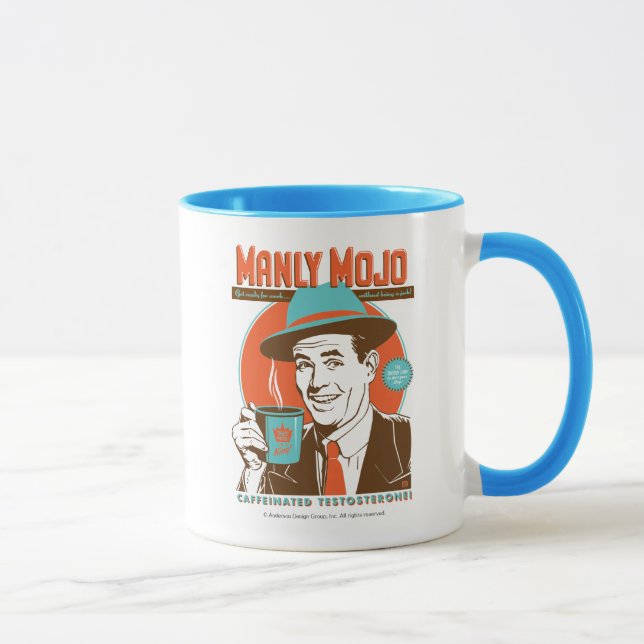 Mug Le café Manly Mojo (Droite)