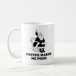 Mug Le café me fait chier
