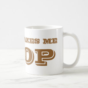 Mug Le café me fait POOP.