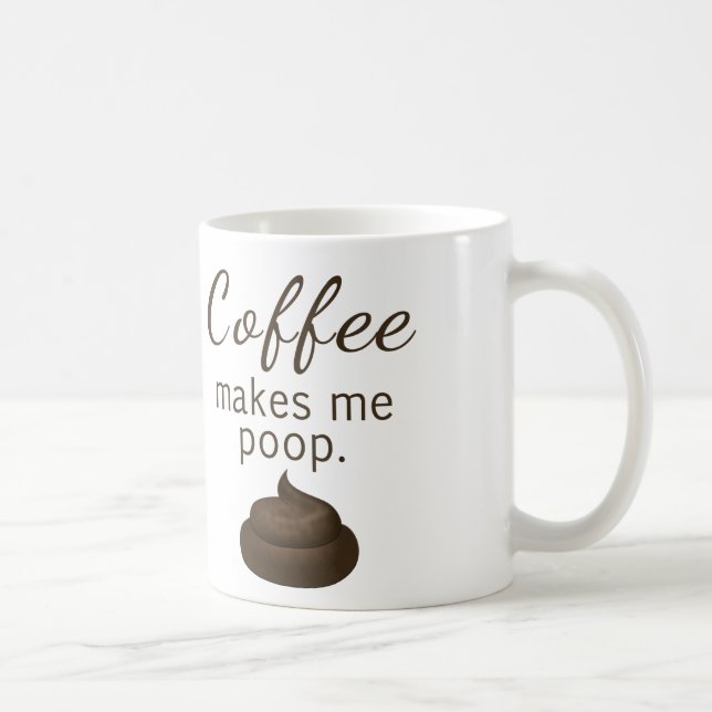 Mug Le café me font la dunette (Droite)
