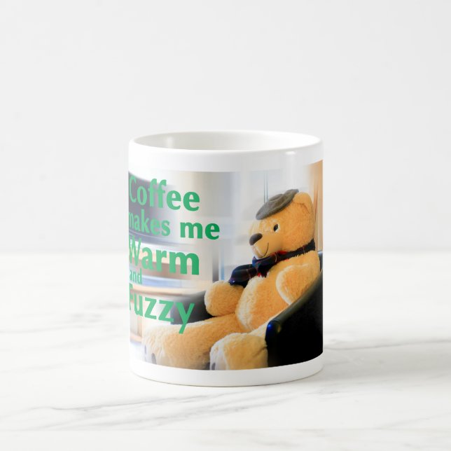 Mug Le café me réchauffe et me rend flou (Centre)