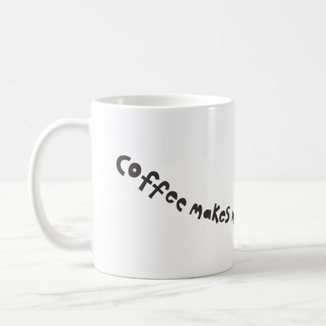 Mug le café m'incitent à bourdonner (Gauche)