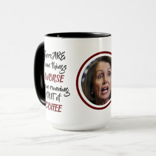 Mug Le Café Nancy Pelosi s'épuise