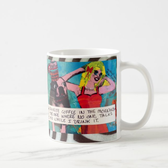 MUG LE CAFÉ PRÉFÉRÉ DE MUG-MY PENDANT LE MATIN EST (Droite)