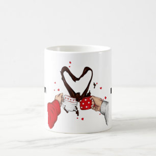 Mug Le café rencontre l'amour