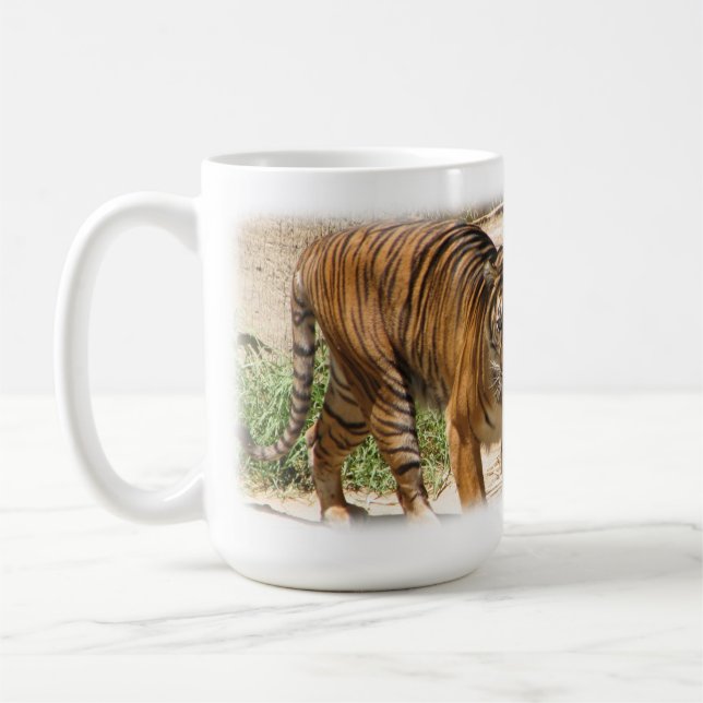 Mug Le café réveille le tigre ! (Gauche)