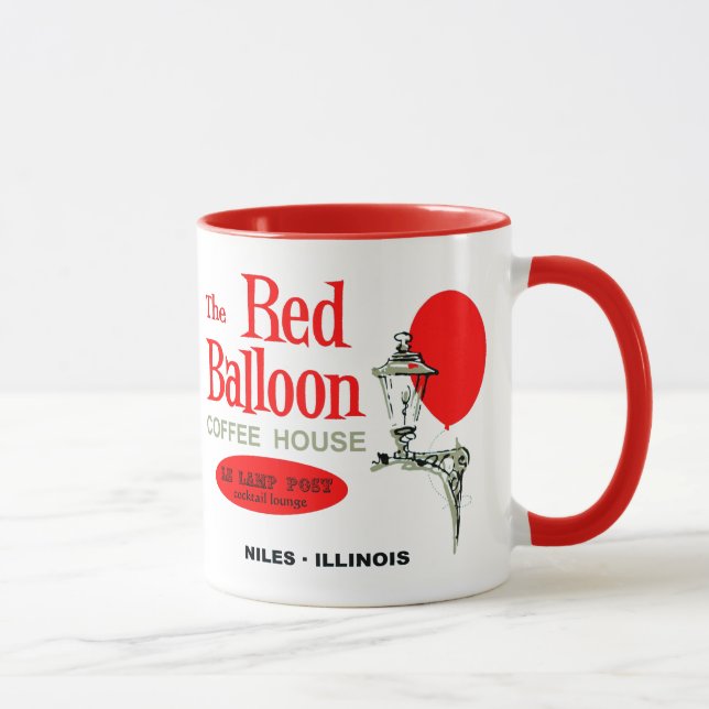 Mug Le Café Rouge Balloon, Niles, Illinois (Droite)