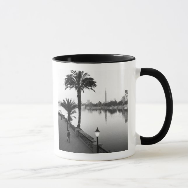 Mug Le Caire Égypte, le long du Nil (Droite)