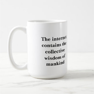 Mug Le Calice du Philosophe de l'Humour Sec c'est-à-di