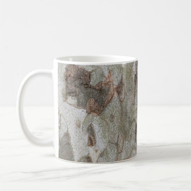 Mug Le camouflage de l'arbre de l'avion ressemble à l' (Gauche)