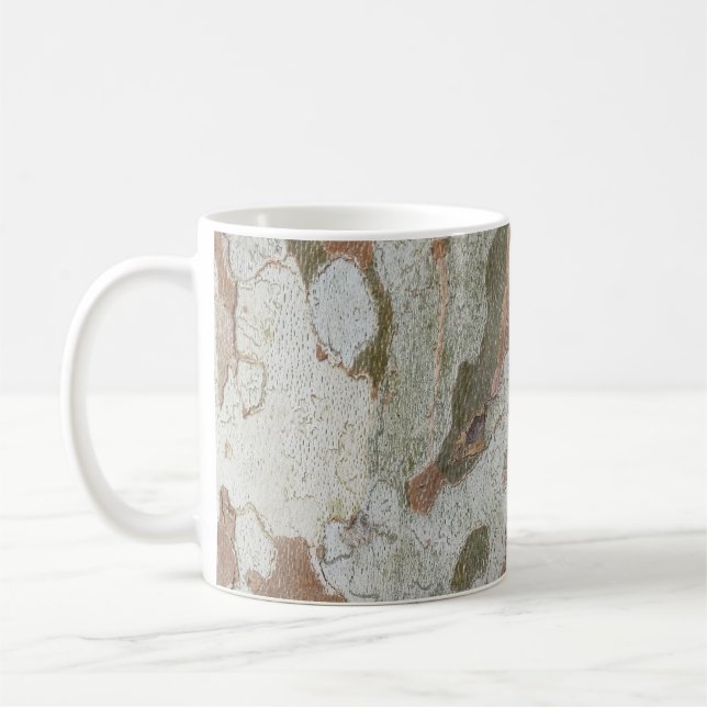 Mug Le camouflage de l'arbre de l'avion ressemble à l' (Gauche)