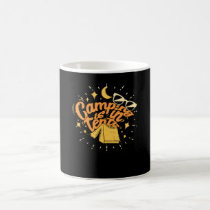 Mug Le Camping Se Fait Dans Des Tentes