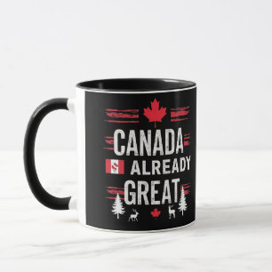 Mug Le Canada est déjà un grand Anti-MAGA Anti-Trump