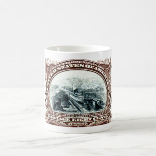 Mug Le canal 1901 ferme à clef le Michigan