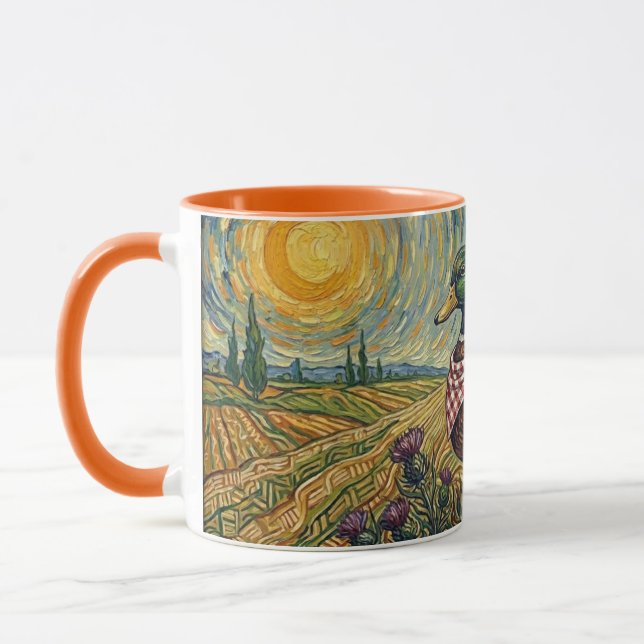 Mug le canard dans l'habitat (Gauche)