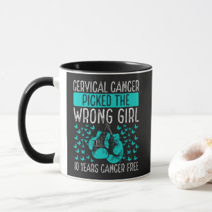 Mug Le cancer du col de l'utérus a choisi la mauvaise
