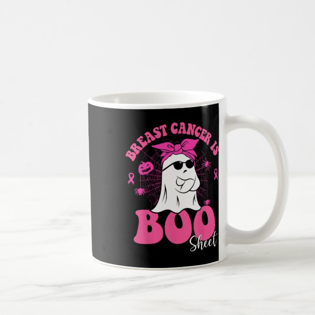 Mug Le cancer du sein est Bosheet Awareness Halloween  (Droite)
