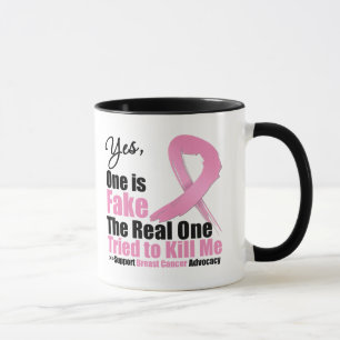 Mug Le cancer du sein un est faux