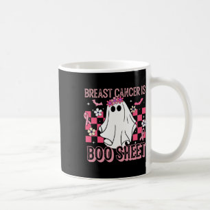 Mug Le cancer est une feuille Boo Halloween Sensibilis