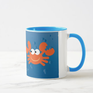 Mug Le Cancer mignon marche en crabe la coutume de