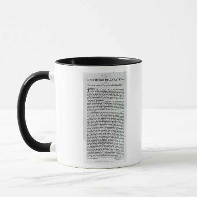 Mug Le capitaine de la déclaration de foules (Gauche)