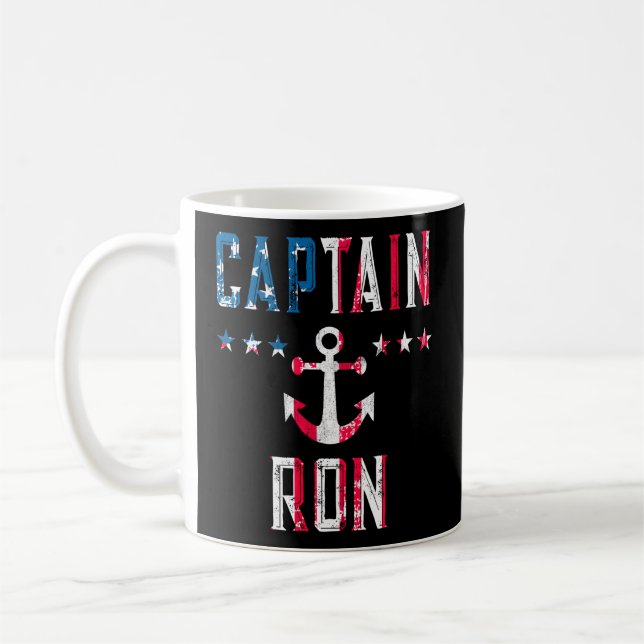 Mug Le capitaine patriotique Ron Us Drapeau 4 juillet  (Gauche)