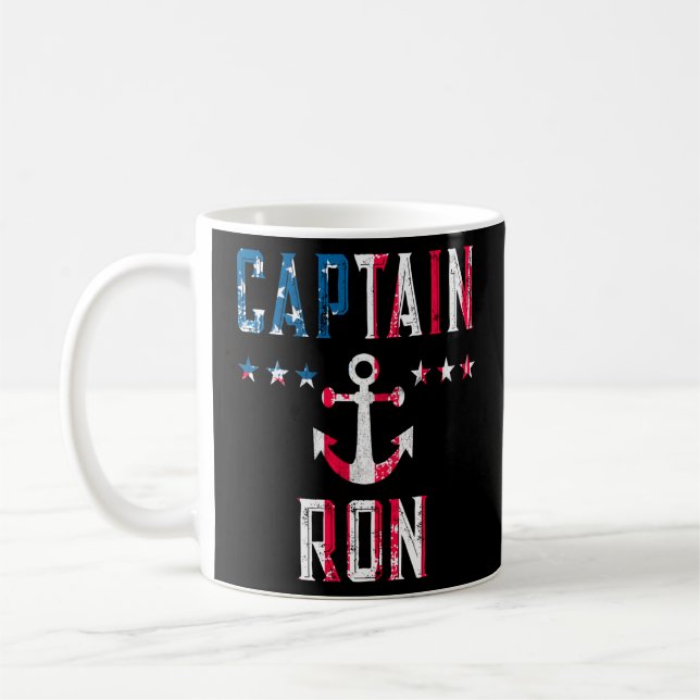 Mug Le capitaine patriotique Ron Us Drapeau 4 juillet  (Gauche)