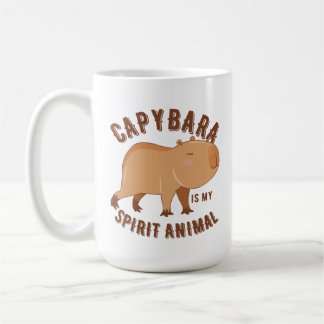 Mug Le capybara est mon animal d'esprit