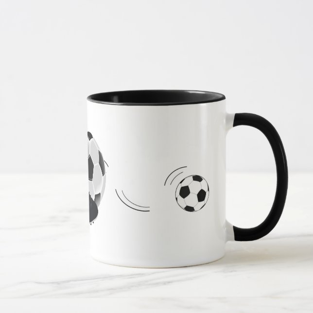 Mug Le car d'équipe de jeu folâtre le ballon de (Droite)
