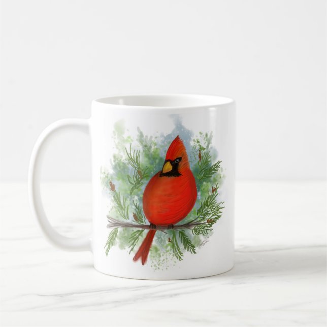 Mug Le Cardinal Rouge (Gauche)