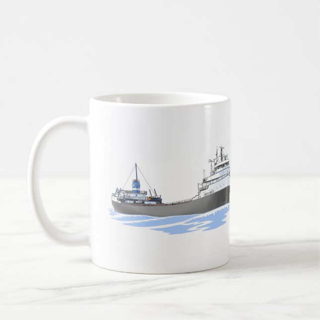 Mug Le cargo des Grands Lacs Ernest R. Breech (Gauche)