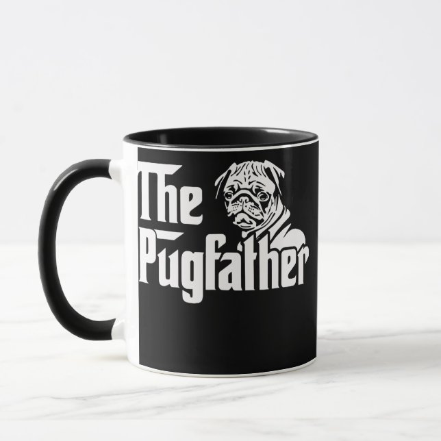 Mug Le Carlin papa père Fête des pères Carlin cadeau  (Gauche)