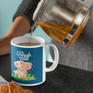 Mug Le casse-croûte est de vrais mignons câlins d'ours