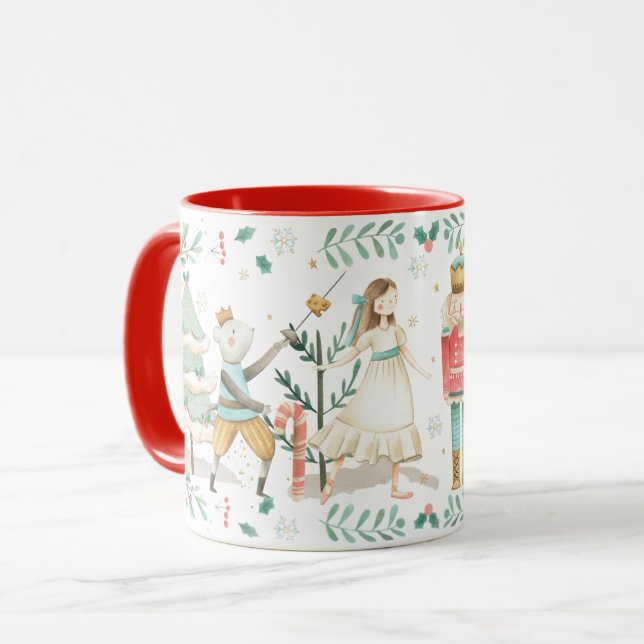 Mug Le Casse-Noisette Ballet Noël Festif Coff cadeau (Devant gauche)