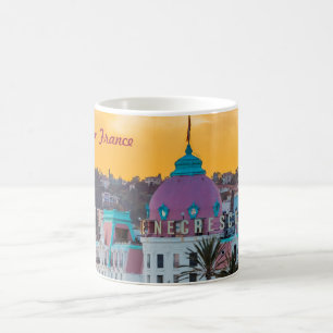 Mug Le célèbre hôtel de luxe Negresco à Nice Franc