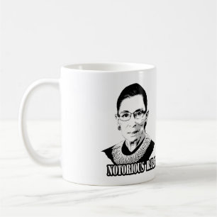 Mug Le célèbre R.B.G. - Ruth Bader Ginsburg