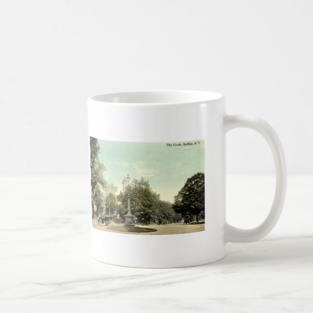 Mug Le cercle, cru 1913 de Buffalo NY (Droite)