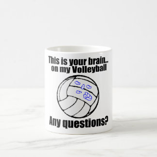 Mug Le cerveau de VolleyChick