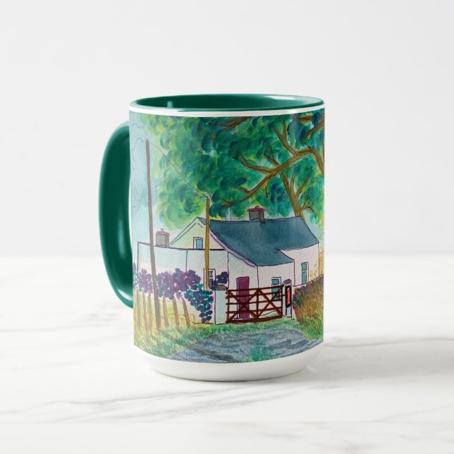 Mug Le chalet irlandais (Devant gauche)