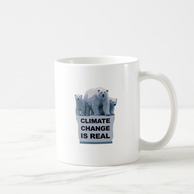 MUG LE CHANGEMENT CLIMATIQUE EST RÉEL (Droite)