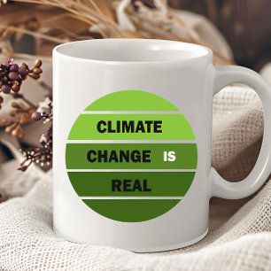 Mug Le changement climatique est une réelle prise de c