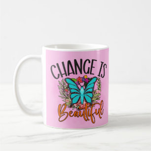 Mug Le changement est une belle citation inspirée de p
