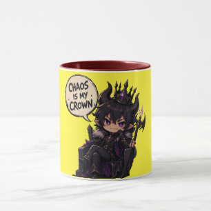 Mug Le chaos est ma couronne