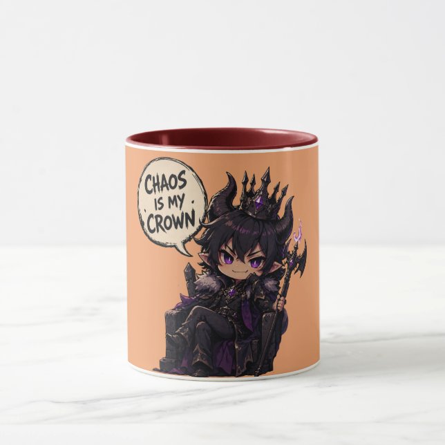 Mug Le chaos est ma couronne  (Centre)