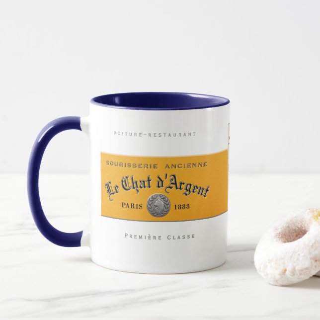 Mug Le Chat d'Argent Express Première Classe  (Avec donut)