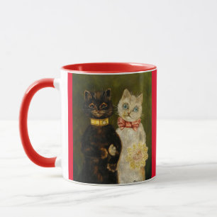 MUG LE CHAT DE LA JOURNÉE DE VALENTINE COUPLE LOUIS WA