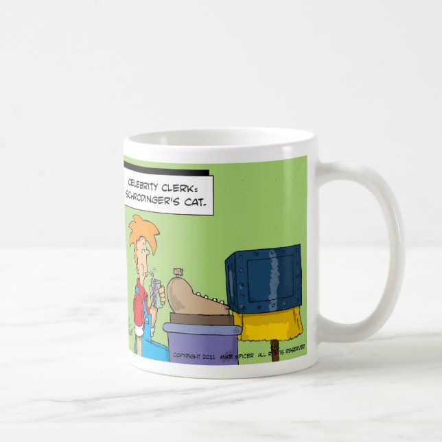 Mug Le chat de Schrodinger (Droite)