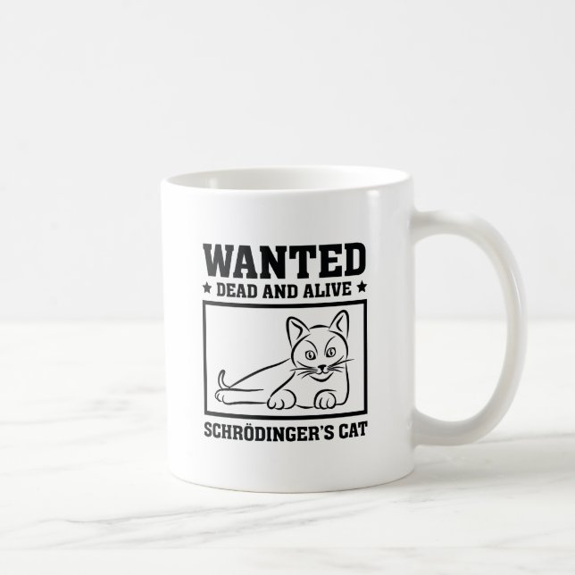 Mug Le chat de Schrodinger (Droite)