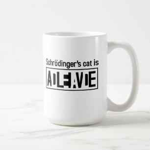 Mug Le chat de Schrodinger est