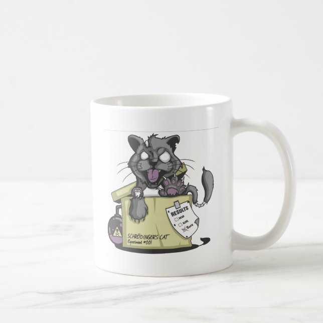 Mug Le chat de Schrodinger - nouveau (Droite)